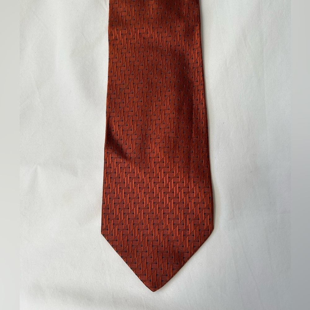 Jos A Bank Men’s Necktie Silk Made in Italy Copper